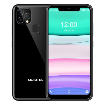 China Dual SIM Card Wholesale OUKITEL C22 Smartphone 5.86 Inch Full Screen Display 4+128GB 4000 MAH Lightweight 4G Android Mobile Phone for sale