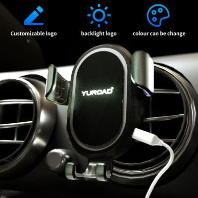 China Universal Electric Car Soporte Para Coche Car Phone Holder Solid Durable Mount For Dashboard Windshield Air Vent for sale