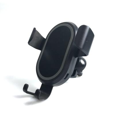 China Electric Car Suporte Sem Fio Para Carro Auto-Clamping Air Vent Phone Holder Wireless Car Charger Mount for sale