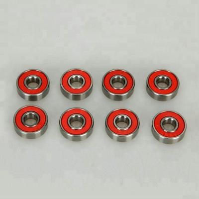 China Long life top 10 quality 608 zz 6204 chrome 2rs steel ball bearing for sale