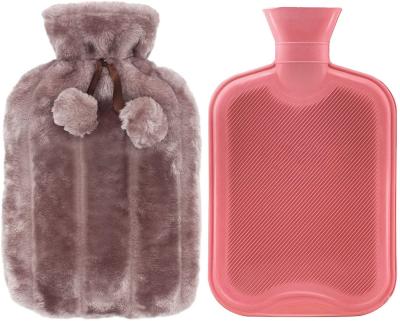 China Faux Fur Warm Blanket Hot Water Bottle Storage for sale