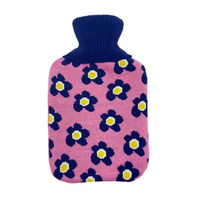 China Warm Cozy Reusable Insulated Water Bottle Warmer Cover 2l Water Bottle Cover 2l And Nature Red Rubber Hot Water Bag Warmer for sale