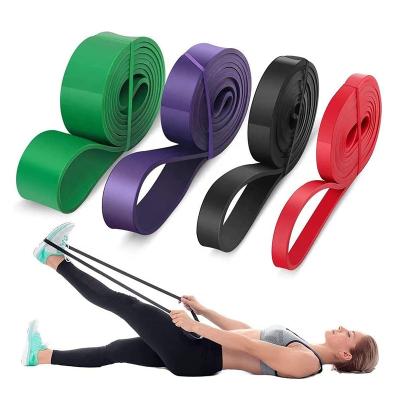 China Custom Latex Private Label Non Slip Latex Full Body Workout Stretch Resistance Bands Logo for sale