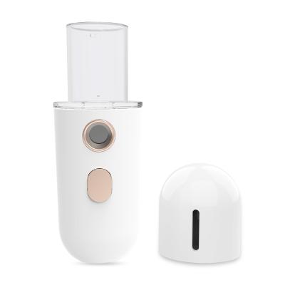 China Nano Mini Portable Facial Steamer USB Rechargeable Skin Care Moisturizer OEM Spa Face Mist Atomizer Sprayer for sale