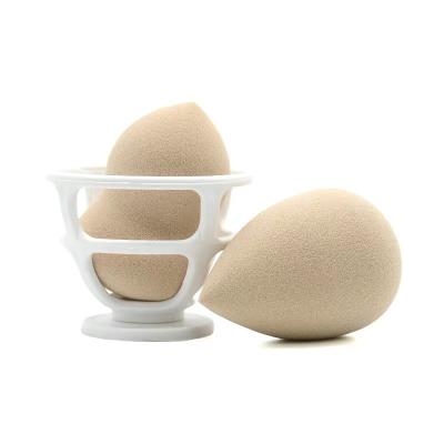 China Biodegradable Washable Degradable Make Up Natural Eco-Friendly Blast Plant Black Tea Makeup Beauty Sponge Blender for sale