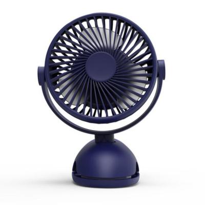 China 2020 Hot Selling Car 360 Degree Swivel Fan USB Rechargeable Battery Operated Desktop Swing Fan for Home Office for sale