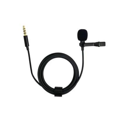 China Lightweight Hot Selling Wired Mic Lavalier Clip Lapel Microphone With Type C 3.5mm Plug IOS For Live Lecture Class for sale