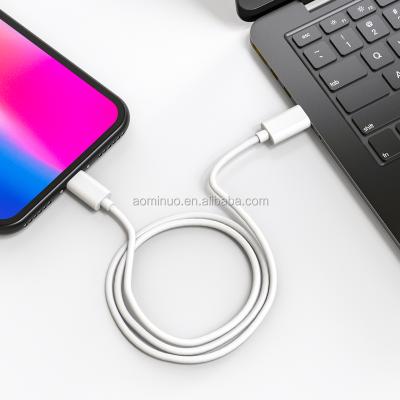 China Tape type c to type IOS Cable 18W USB C Cable PD USB-C Fast Charging Data Cable for iPhone 12 11 pro max for sale