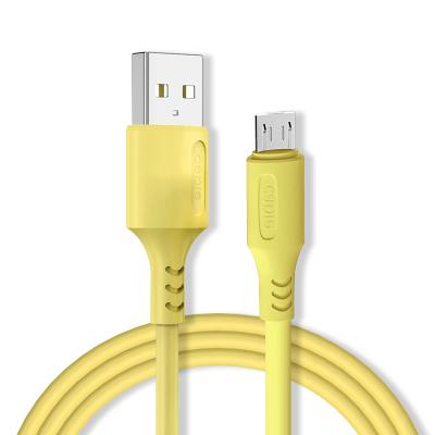 China Camera 1M Macaron silicone micro usb usb charger micro cable cable for mobile phone charger for sale