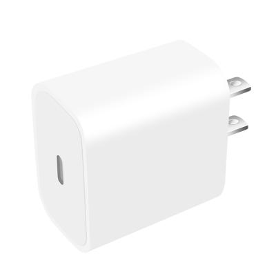 China For iPhone 11 12 Wholesale Type C 18W Palladium Charger Wall Charger USB For iPhone 12 11 Pro Charging Adapter for sale