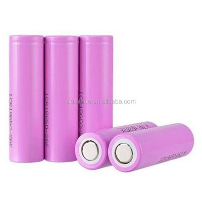 China Hot Selling Size Quality 3.7V 2600MAH 18650 Battery Lithium Spare Flashlight Protected Battery for sale