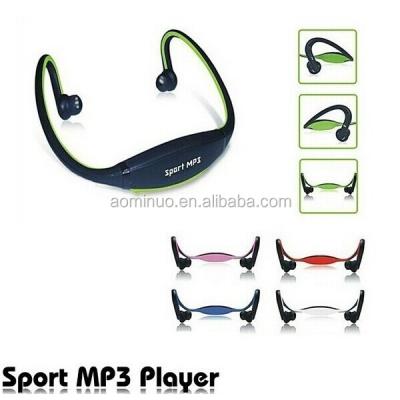 Chine New Card Sports MP3 Player Headphone Earphones Support SD/TF Card+ FM Wireless Radio à vendre