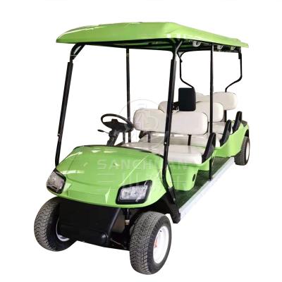 Κίνα 6 Seater 4 Wheel Battery Electric Club Car Golf Cart 3500*1200*1900mmH προς πώληση