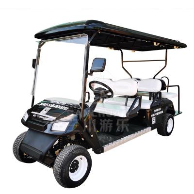 Κίνα Sanchuan Battery Electric Club Trolley Golf Car Price 3500*1200*1900mmH προς πώληση