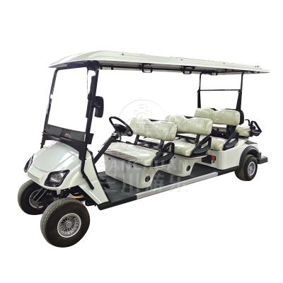 Κίνα Professional cheap chinese guided electric golf cart 8 person club car 4700*1200*1900mmH προς πώληση