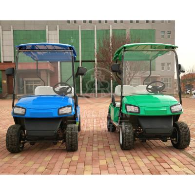 China 2 Seater 2400*1200*1850mmH Electric Guided Battery Operated Golf Cart en venta