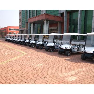 중국 Chinese 4 Seater Outdoor Playground Bus Club Car Electric Guided Golf Cart For Sale 판매용