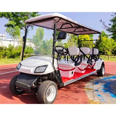 Cina High Quality 72 Volt 6 Seater Electric Golf Cart 4 Wheel Club Car 3500*1200*1900mmH in vendita