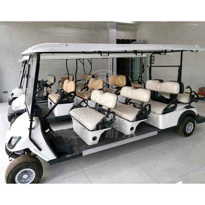 China Sanchuan battery drive club electric car 4 wheel electric golf cart for sale 4700*1200*1900mmH for sale