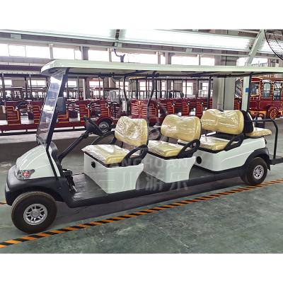 중국 Sanchuan Manufacturer 8 Seater Club Car Electric Golf Carts For Sale 4700*1200*1900mmH 판매용