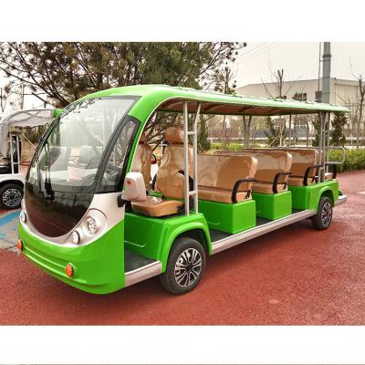 China Popular Outdoor Tourist Bus Scenic Electric Sightseeing Train Car For Sale 3980*1550*2020mmH for sale