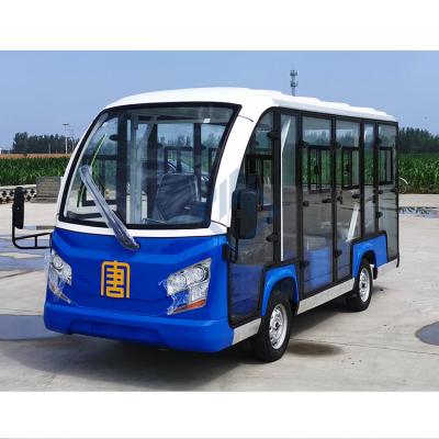 China China Manufacturer Fully Enclosed Electric Sightseeing Car Bus Tourist For Outdoor Playground 4350*1550*2020mmH for sale