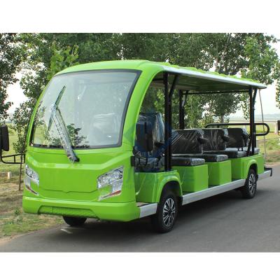 중국 14 Passenger Scenic Tourist Electric Sightseeing Car 3980*1550*2020mmH 판매용