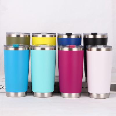 China Wholesale Stainless Steel Viable Tumbler Stainless Steel 20oz Cups In Bulk Metal Tumbler for sale