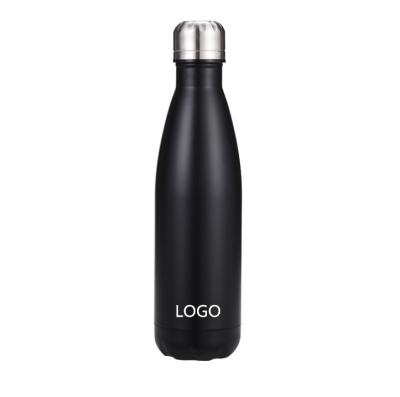 China Sustainable Cola Shape Vacuum Insulated Water Bottle 17 Ounce Stainless Steel Thermos Flask Reusable Cup for sale