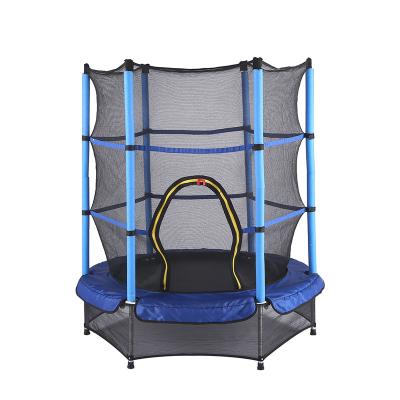 China Durable High Quality Bungee Jumping Bed 4.5ft Trampoline Park With Protective Net For Kids for sale