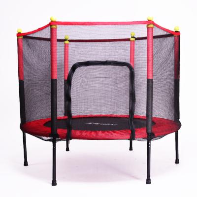 China Factory direct wear resistant durable with protective sports fitness games net trampoline for kids for sale