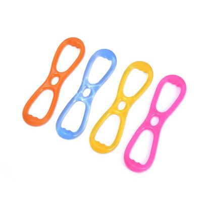 China Portable Exercise Fitness Expander Pull Up Silicone 8 Shape Elastic Pull Rope for sale