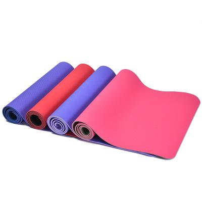 China Non-slip Print NBR Printing Washable Waterproof Custom Eco-Friendly Exercise Durable Foldable Yoga Mat for sale