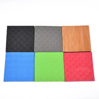 China Custom Color Washable Waterproof Eva Floor Mat High Density 1x1m Non-Slip Durable Anti-Skid for sale