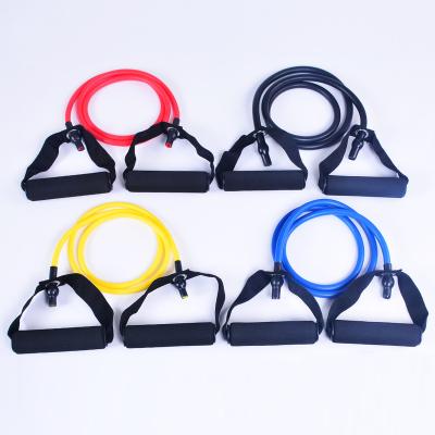 China Resistance Bands Latex Tube Gym Fitness Training Workout Portable Yoga Bungee Pull Rope Exercise Equipment Home for sale