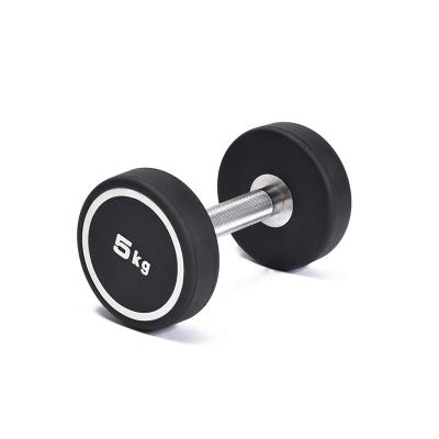 China Durable High Quality Weightlifting 5kg Black Color Fitness Dumbbells Iron Durable Unisex Universal Custom Color 23*13cm FENGNIX NC; ZHE for sale