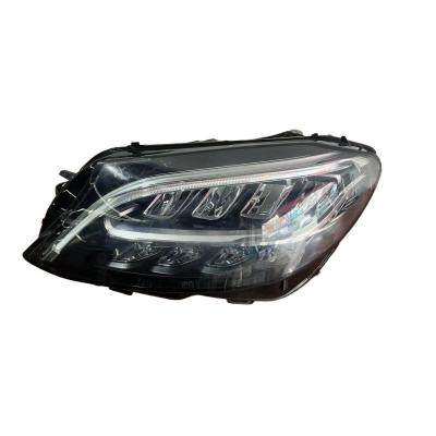 China Suitable for mercedes-Benz C200 260 300l headlight original led headlamp for 2019-2021 year C180 for sale