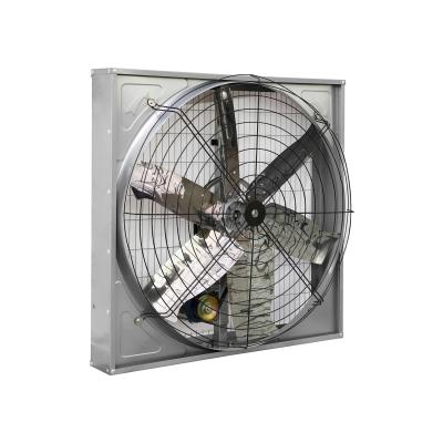 China Exhaust Ventilation Hanging Direct Drive Exhaust Fan For Cow House for sale