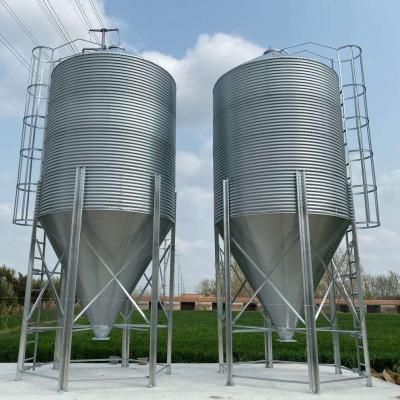 China Farms Automatic Feed Silo For Animal Feed Cattle Feed Storage Silo For Poultry Farm for sale