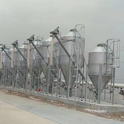 China Cultivate Automatic Chicken Poultry Feed Silo Poultry Agriculture Silos For Poultry Farm for sale