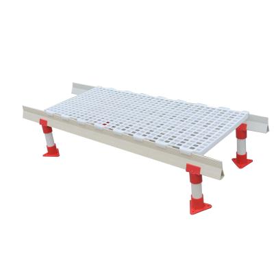 China Easily Assembled Plastic PP Raw Material Poultry Slat Floor Slat Flooring For Broiler Farm Chicken for sale