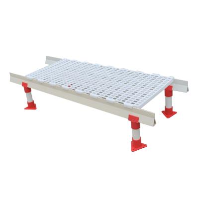 China Easily Assembled Plastic PP Raw Material Floor Slat Farm Poultry Flooring System Floor Slat For Broiler Farm Chicken Cage for sale