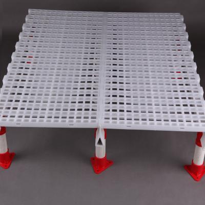 China Easily Assembled Raw Material PP Slat Flooring For Poultry Chicken Slat Flooring Poultry Slat Flooring For Broiler Farm Breeder Layer Chick Duck for sale