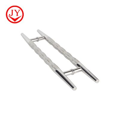 China Modern custom sizes and colors are available, 304 stainless steel/wooden glass door pulls and high quality for sale