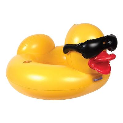 China Inflatable Custom large pool float derby duck tube for sale