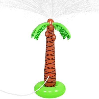 China Inflatable Summer Yard toy inflatable palm tree sprinkler for sale