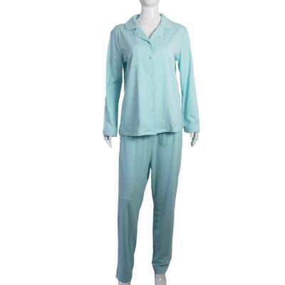 China Manufacture Direct Selling Breathable Chinese Ladies Pajama Sets for sale