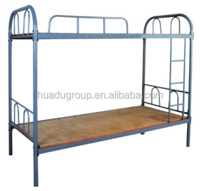 China Customers' design are accepted wholesale steel iron employees dormitory prefab movable bunk bed for sale