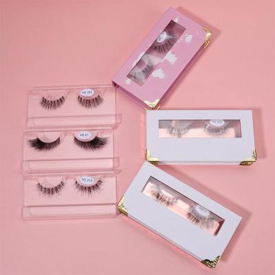 China Christmas New Arrival Factory Price 3D Crisscross Eyelash 25mm Box Mink Eyelash Private Label Eyelash for sale