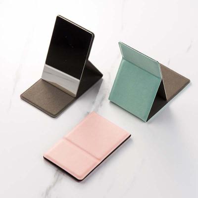 China Factory OEM Odm Gift Popular Rose Pocket Vanity Makeup Customized White Magnifying Folding Portable Mirror for sale